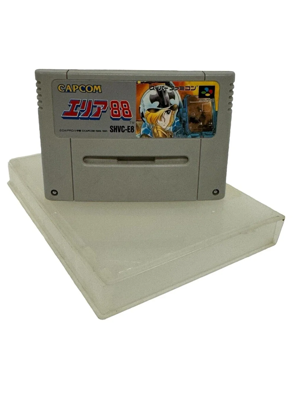 Area 88 U.N. Squadron Super Nintendo SNES Japanese version Cart Only TESTED